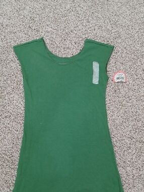 Women's Downeast Basics Green Wonder Tee Size Small